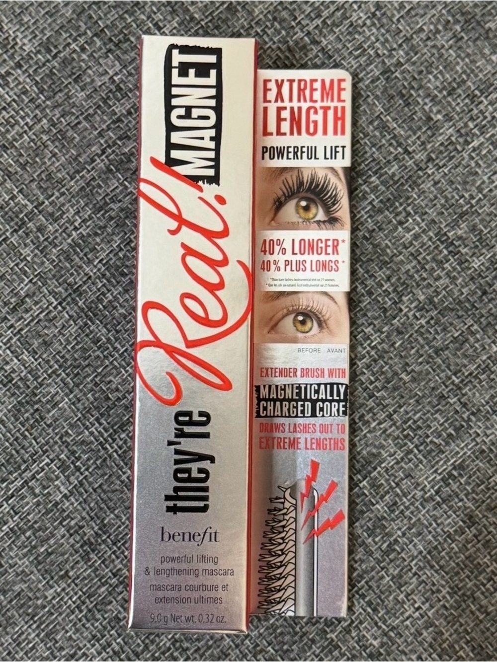 Benefit They're Real! Magnet Extreme Lengthening Mascara (FULL SIZE — 0.32 oz.)